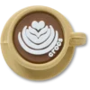 3D Coffee Cup Jibbitz™ Charms
