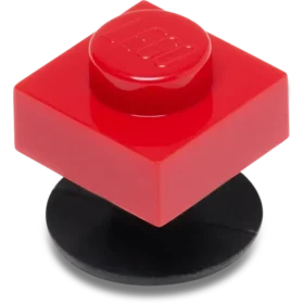 4Lw Red Tile 1X1 Jibbitz™ Charms 4Lw Red Tile 1X1 Jibbitz™ Charms
