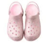 Bae Glitter Clog “Pink Milk”