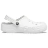 Baya Lined Clog “White”