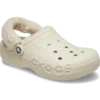 Baya Lined Fuzz-Strap Clog