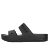 Baya Platform Sandals “Core Black”