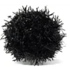 Black Tinsel Pom Jibbitz™ Charms