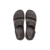 Brooklyn Croco Low Espresso Sandal “Brown”