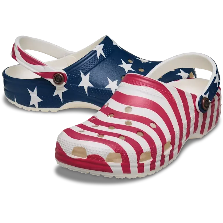 Classic American Flag Clog Classic American Flag Clog