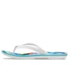 Classic Bubble Block Slides “White Multi”