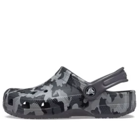 Classic Camo Clogs “Black Grey”