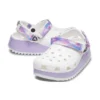 Classic Casual Unisex White Purple Sandals “White Purple”