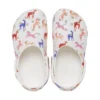 Classic Character Print Clog K “White Red Blue”