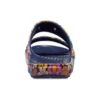 Classic Crocs Retro Floral Sandals “Blue Multi”