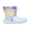 Classic Lined Neo Puff Boots “Tie Dye Mineral Blue”
