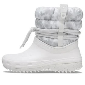 Classic Neo Puff Luxe Boots “White Grey” Classic Neo Puff Luxe Boots “White Grey”