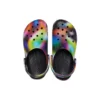 Colorful Crocs Beach Unisex Multi-Color Black Sandals
