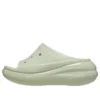 Crush High Shine Slides “Light Green”