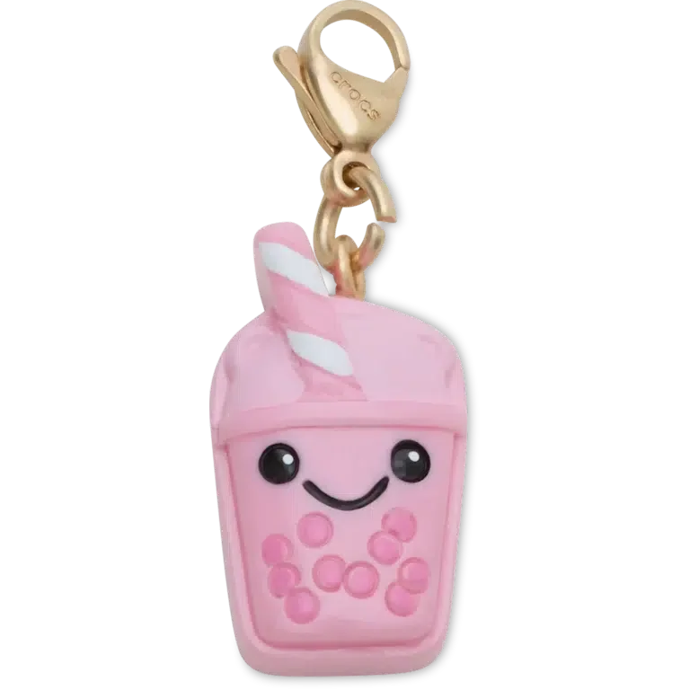 Cute Pink Boba Charm Jibbitz Shoe Charm Cute Pink Boba Charm Jibbitz Shoe Charm