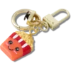 Cute Popcorn Bucket Bag Charm