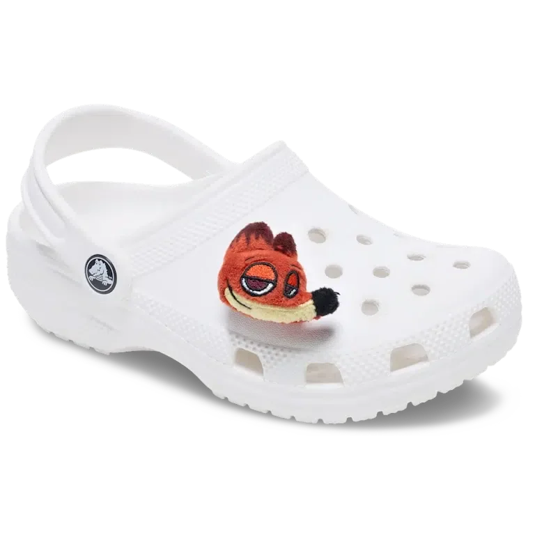 Disney Zootopia 2 Nick Wilde Plush Shoe Charm Disney Zootopia 2 Nick Wilde Plush Shoe Charm
