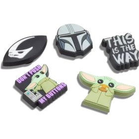 Disneys the Mandalorian 5 Pack Jibbitz Shoe Charm