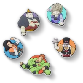 Dragon Ball Z 5 Pack 2 Jibbitz™ Charms