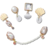Elevated Pearl 5 Pack Jibbitz™ Charms