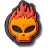 Flaming Skull Jibbitz™ Charms