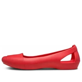 Flat Red Sandals