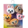 Fuzzy Animal 5 Pack Jibbitz™ Charms