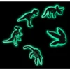 Glow in the Dark Dino 5 Pack Jibbitz Shoe Charm