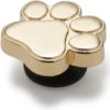 Gold Dog Paw Jibbitz™ Charms