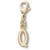Gold Letter Q Charm Jibbitz™ Charms