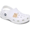 Gold Teddy Bear Jibbitz Shoe Charm