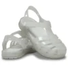 Isabella Glitter Sandals “White”