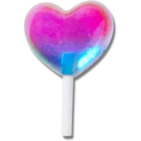 Jelly Heart Lollipop Jibbitz™ Charms
