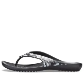 Kadee II Seasonal Flip Flops “Tropical Floral Black”