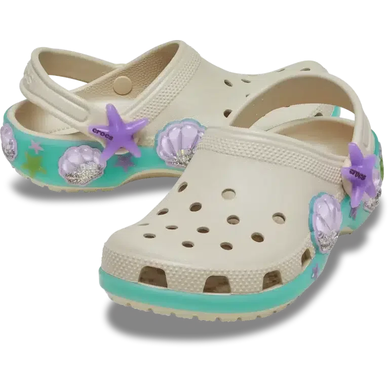 Toddler Classic Sea Sparkle Shaker Clog Toddler Classic Sea Sparkle Shaker Clog
