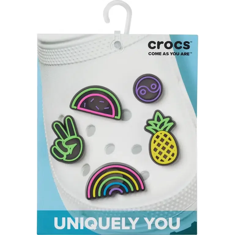 Lights up Fun 5 Pack Jibbitz Shoe Charm Lights up Fun 5 Pack Jibbitz Shoe Charm