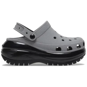 Mega Crush Reflective Clogs “Grey Black”
