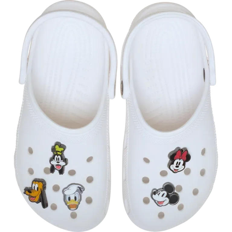 Mickey & Friends Elevated 5-Pack Jibbitz Shoe Charm Mickey & Friends Elevated 5-Pack Jibbitz Shoe Charm
