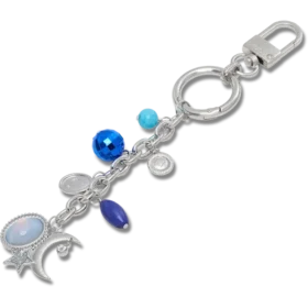 Moon and Stars Bag Charm Moon and Stars Bag Charm