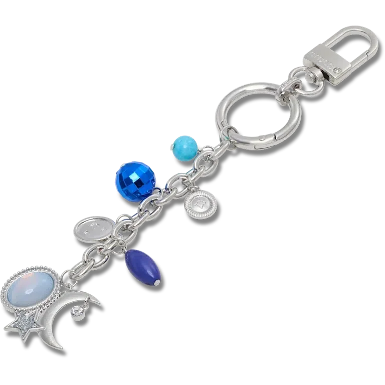 Moon and Stars Bag Charm Moon and Stars Bag Charm