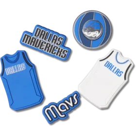 Nba Dallas Mavericks 5 Pack Jibbitz™ Charms