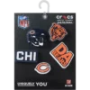 Nfl Chicago Bears 5 Pack Jibbitz Shoe Charm Nfl Chicago Bears 5 Pack Jibbitz Shoe Charm
