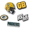 Nfl Green Bay Packers 5 Pack Jibbitz Shoe Charm Nfl Green Bay Packers 5 Pack Jibbitz Shoe Charm