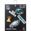 Nfl Philadelphia Eagles 5 Pack Jibbitz Shoe Charm Nfl Philadelphia Eagles 5 Pack Jibbitz Shoe Charm