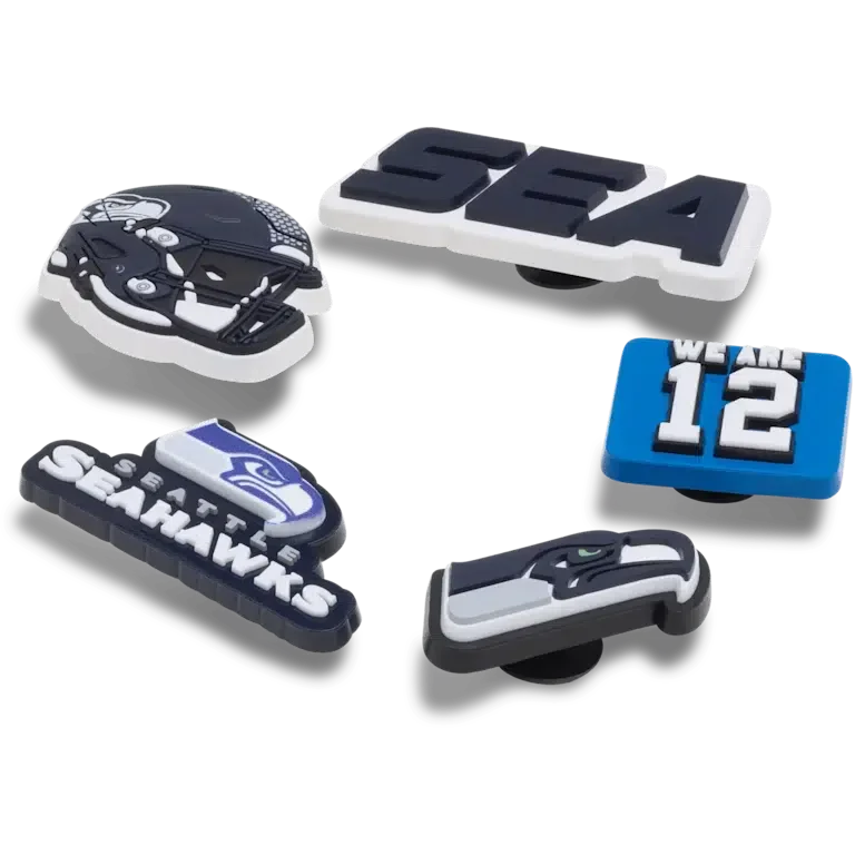 Nfl Seattle Seahawks 5 Pack Jibbitz Shoe Charm Nfl Seattle Seahawks 5 Pack Jibbitz Shoe Charm