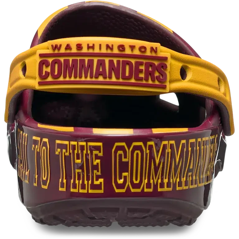 Nfl Washington Commanders Classic Clog Nfl Washington Commanders Classic Clog