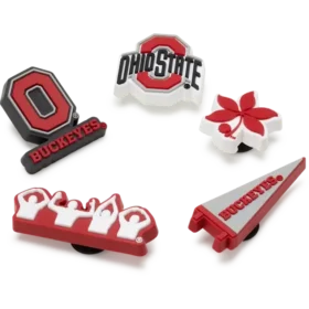 Ohio State University 5 Pack Jibbitz™ Charms