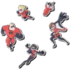 Pixar Incredibles 5 Pack Jibbitz Charm