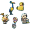 Pixar up 5 Pck Jibbitz™ Charms