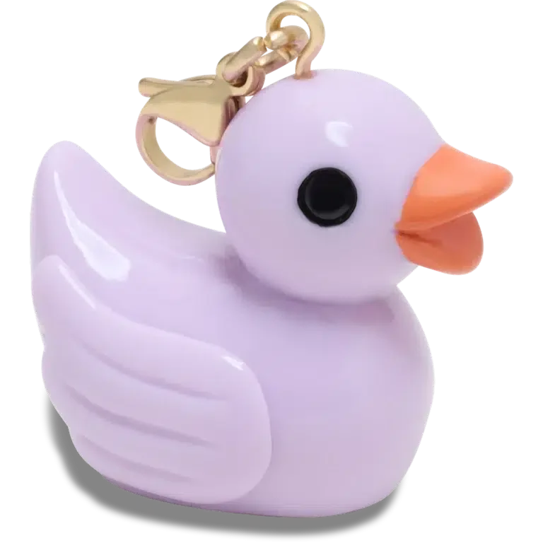 Purple Rubber Duck Charm Jibbitz Shoe Charm Purple Rubber Duck Charm Jibbitz Shoe Charm
